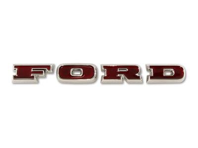 Scott Drake Emblems C7TZ-8316-S 67-77 Bronco Grille Letters (Red Inlay)