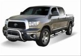 Westin Platinum Series Oval Step Bars for 2009-2014 F-150 - 21-3520 Bars, Nerf Bars, Series, Oval, Stainless Steel, Polished, 4 in. Diameter, Ford, Pair thumbnail 2