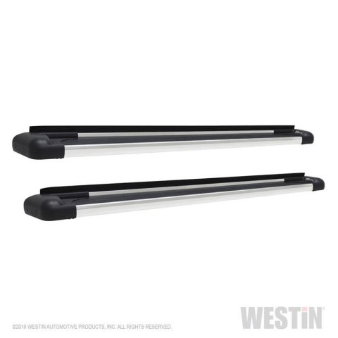 Westin SG6 LED Running Boards 27-65760 Boards, LED, Aluminum, Polished, 83 in. Length, Brackets Required, for use on Honda®, Dodge, Ram, Pair