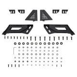 Westin Outlaw Bumpers 58-61055 Bumper, Outlaw, Tube, Steel, Black Textured Powdercoated, Chevrolet, Each thumbnail 2