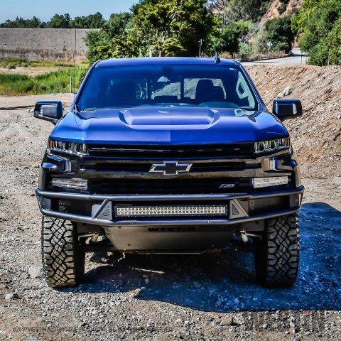 Westin Outlaw Bumpers 58-61215 Bumper, Outlaw, Tube, Steel, Black Textured Powdercoated, Chevrolet, Each