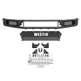 Westin Outlaw Bumpers 58-61215 Bumper, Outlaw, Tube, Steel, Black Textured Powdercoated, Chevrolet, Each thumbnail 4