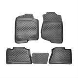 Westin Profile Floor Liners 74-24-41024 Mats, Liners, Front/Second Seat, Rubberized Polymer, Black, Logo, Lexus, Set thumbnail 5