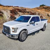 Westin Outlaw Step Bars for 2017-2025 F-350 SUPER DUTY, F-250 2015-2025 F-150 - 20-13935 Drop Nerf Bars, Ford, SuperCab 2015-2023; F-250/350 SuperCab 2017-2022, Text Black thumbnail 1