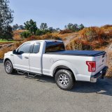 Westin Outlaw Step Bars for 2017-2025 F-350 SUPER DUTY, F-250 2015-2025 F-150 - 20-13935 Drop Nerf Bars, Ford, SuperCab 2015-2023; F-250/350 SuperCab 2017-2022, Text Black thumbnail 3