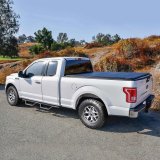 Westin Outlaw Step Bars for 2017-2025 F-350 SUPER DUTY, F-250 2015-2025 F-150 - 20-13935 Drop Nerf Bars, Ford, SuperCab 2015-2023; F-250/350 SuperCab 2017-2022, Text Black thumbnail 4