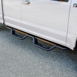 Westin Outlaw Step Bars for 2017-2025 F-350 SUPER DUTY, F-250 2015-2025 F-150 - 20-13935 Drop Nerf Bars, Ford, SuperCab 2015-2023; F-250/350 SuperCab 2017-2022, Text Black thumbnail 8