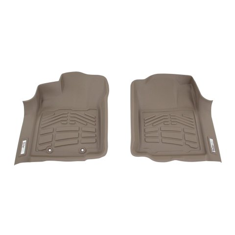 Westin Sure-Fit Floor Liners 72-130079 Liners, Sure-Fit, Front Seat, Rubberized Thermoplastic, Tan, Toyota, Pair