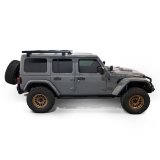 Westin Mesa Roof Racks for 2018-2025 WRANGLER - 15-00075 Rack, Mesa, Steel, Black Powdercoated, Bolt-on, No Drilling Required, 4 Door, Jeep, Kit thumbnail 5