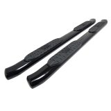Westin Pro Traxx 5 Oval Nerf Step Bars for 2024-2025 TACOMA - 21-52785 Bars, Bars, 5, Oval, Steel, Gloss, Black Powdercoated, in. Diameter, Toyota, Pair thumbnail 1