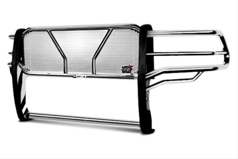 Westin HDX Heavy-Duty Grille Guards 57-3690 Guard, Heavy-Duty, One-piece, Stainless Steel, Polished, GMC, Each