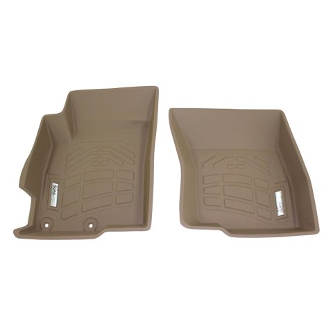 Westin Sure-Fit Floor Liners 72-130076 Liners, Sure-Fit, Front Seat, Rubberized Thermoplastic, Tan, Mitsubishi, Pair thumbnail 2