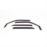 Westin In-Channel Wind Deflectors 72-51491 Deflectors, Side Window, Snap-In, Acrylic, Smoke, Jeep, Set of 4 thumbnail 1