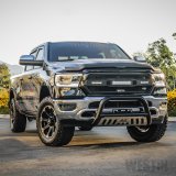 Westin Ultimate Bull Bars for 2019-2024 1500 - 32-3975 Grille Guard, Ultimate, Steel, Black, Ram, Each thumbnail 1