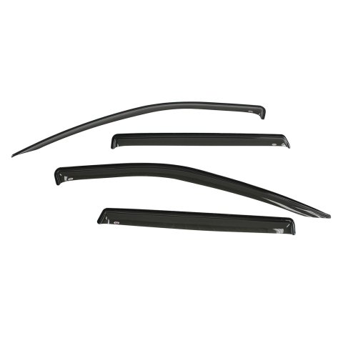Westin Tape-On Slim Wind Deflectors 72-51488 Side Window Visors, Acrylic, Smoke, Double-Sided Tape, Front and Rear, Jeep, Set of 4 thumbnail 2