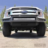 Westin Outlaw Bumpers 58-61065 Bumper, Series, Tube, Steel, Black Texture, Front, Ford, Each thumbnail 1