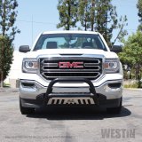 Westin Automotive Light Mounting Bars 32-3925 Ultimate Bull Bar GMC Sierra 1500 2016-2018 Black thumbnail 1