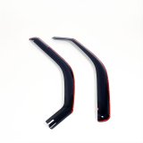 Westin In-Channel Wind Deflectors 72-69465 Side Window Visors, In-Channel, Front, Acrylic, Smoke, Nissan, Pair thumbnail 1