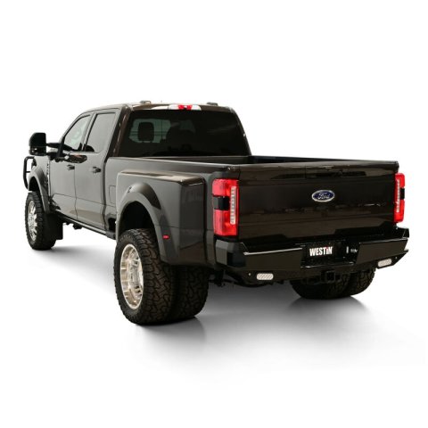 Westin HDX Bandit Rear Bumpers for 2023-2025 F-250 SUPER DUTY, F-350 DUTY - 58-341205 Bumper, Bandit, Fabricated, Steel, Black Textured Powdercoated, Rear, Chevrolet, Each