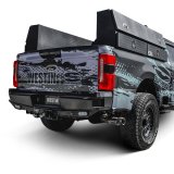 Westin HDX Bandit Rear Bumpers for 2023-2025 F-250 SUPER DUTY, F-350 DUTY - 58-341205 Bumper, Bandit, Fabricated, Steel, Black Textured Powdercoated, Rear, Chevrolet, Each thumbnail 3