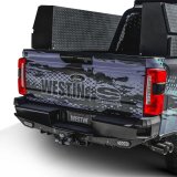 Westin HDX Bandit Rear Bumpers for 2023-2025 F-250 SUPER DUTY, F-350 DUTY - 58-341205 Bumper, Bandit, Fabricated, Steel, Black Textured Powdercoated, Rear, Chevrolet, Each thumbnail 8