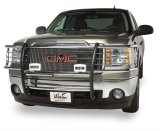 Westin Sportsman Grille Guards for 2007-2013 SIERRA 1500 - 45-2290 Guard, Sportsman, One-piece, Stainless Steel, Polished, GMC, Each thumbnail 1