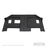 Westin Sure-Fit Floor Liners 72-114101 Mat, Sure-Fit, Third Seat, Bench Only, Rubberized/Thermoplastic, Molded, Black, Cadillac, Chevrolet, GMC, Truck, Each thumbnail 2