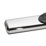 Westin Pro Traxx 4 Oval Nerf Step Bars 21-63240 Bars, Bars, Traxx, Oval, Stainless Steel, Polished, 6 in. Diameter, Toyota, Pair thumbnail 4