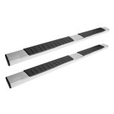 Westin R7 Series Step Bars for 2017-2023 F-350 SUPER DUTY, F-250 2015-2023 F-150 - 28-71080 Bars, Nerf Bars, Series, Stainless Steel, Polished, 7 in. Diameter, Ford, Pair thumbnail 2