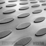 Westin Profile Floor Liners 74-06-11036 Mats, Liners, Front Seat, Rubberized Polymer, Black, Logo, Chevrolet, GMC, Crew Cab, Pair thumbnail 4