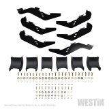 Westin R5 Series Step Bars for 2019-2025 RANGER - 28-51290 Bars, Nerf Bars, M-Series, Stainless Steel, Polished, Ford, Pair thumbnail 2
