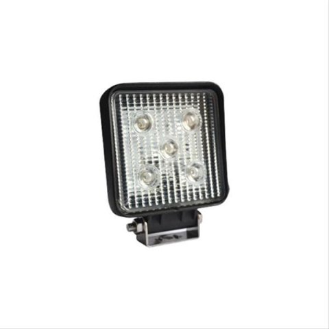 Westin LED Work Utility Lights 09-12210A Auxiliary Light, Utility, Spot, Square, White Bulb, Clear Lens, 9-30 V, 15 watts, Each