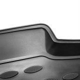 Westin Profile Floor Liners 74-23-41003 Mats, Liners, Front/Second Seat, Rubberized Polymer, Black, Logo, Land Rover, Set thumbnail 3