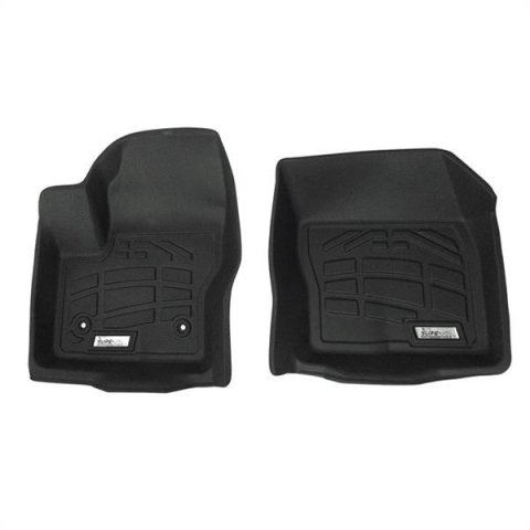 Westin Sure-Fit Floor Liners 72-110060 Mat, Sure-Fit, Rubberized, Black, Front Seat, Ford, Pair thumbnail 2