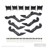 Westin R7 Series Step Bars 28-71290 Bars, Nerf Bars, R7, Stainless Steel, Polished, Ford, Pair thumbnail 3