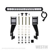 Westin Ultimate LED Bull Bars for 2020-2025 SILVERADO 2500 HD, 2020-2023 3500 HD - 32-3995L Grille Guard, LED, Steel, Black, Chevy, Each thumbnail 1