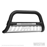 Westin Ultimate LED Bull Bars for 2020-2025 SILVERADO 2500 HD, 2020-2023 3500 HD - 32-3995L Grille Guard, LED, Steel, Black, Chevy, Each thumbnail 2