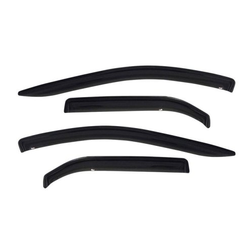 Westin Tape-On Slim Wind Deflectors 72-31478 Side Window Visors, Windguards, Smoke, Acrylic, Front and Rear, Cadillac, Chevrolet, GMC, Set of 4