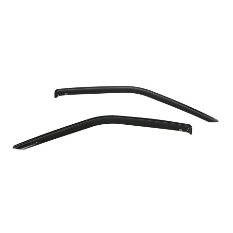 Westin Tape-On Slim Wind Deflectors 72-37472 Side Window Visors, Windguards, Smoke, Acrylic, Front, Ford, Pair