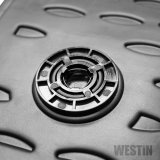 Westin Profile Floor Liners 74-05-41012 Mats, Liners, Front/Second Seat, Rubberized Polymer, Black, Logo, Cadillac, Chevy, GMC, Set thumbnail 2