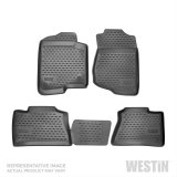 Westin Profile Floor Liners 74-05-41012 Mats, Liners, Front/Second Seat, Rubberized Polymer, Black, Logo, Cadillac, Chevy, GMC, Set thumbnail 5