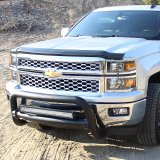 Westin Contour Bull Bars 32-31065T Grille Guard, Bar, One-piece, Steel, Black Textured Powdercoated, Dodge, Ram, Each thumbnail 1