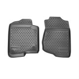 Westin Profile Floor Liners 74-26-21009 Mats, Liners, Front Seat, Rubberized Polymer, Black, Logo, Mazda, Pair thumbnail 5