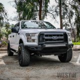 Westin Pro-Mod Front Bumpers 58-41015 Bumper, Pro-Mod, Fabricated, Steel, Black Textured Powdercoated, Ford, Each thumbnail 2