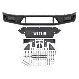Westin Outlaw Bumpers 58-61085 Bumper, Outlaw, Tube, Steel, Black Textured Powdercoated, Ford, Each thumbnail 3