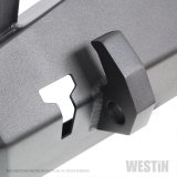 Westin WJ2 Stubby Front Bumpers 59-80015 Bumper, Stubby, Fabricated, Steel, Black Textured Powdercoated, Winch Mount, Bull Bar, Front, Jeep, Each thumbnail 2