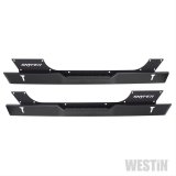 Westin Snyper Rock Sliders for 2007-2017 WRANGLER, 2018 WRANGLER JK - 42-7005 Rocker Guards, Sliders, Bolt-on, Steel, Black Textured Powdercoated, Jeep, Pair thumbnail 7
