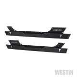 Westin Snyper Rock Sliders for 2007-2017 WRANGLER, 2018 WRANGLER JK - 42-7005 Rocker Guards, Sliders, Bolt-on, Steel, Black Textured Powdercoated, Jeep, Pair thumbnail 8