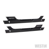 Westin Snyper Rock Sliders for 2007-2017 WRANGLER, 2018 WRANGLER JK - 42-7005 Rocker Guards, Sliders, Bolt-on, Steel, Black Textured Powdercoated, Jeep, Pair thumbnail 9