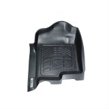 Westin Sure-Fit Floor Liners 72-110001 Mats, Liners, Front Seat, Thermoplastic, Rubberized, Black, Will Not Work with Vinyl Flooring, Cadillac, Chevrolet, GMC, Pair thumbnail 1